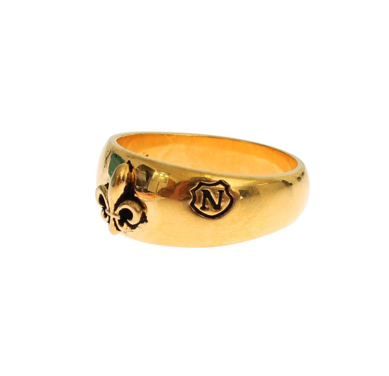 Exclusive Gold-Plated Men's Ring - ventzia