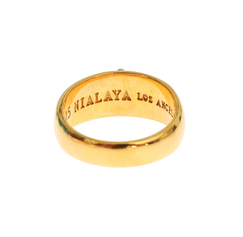 Exclusive Gold-Plated Men's Ring - ventzia