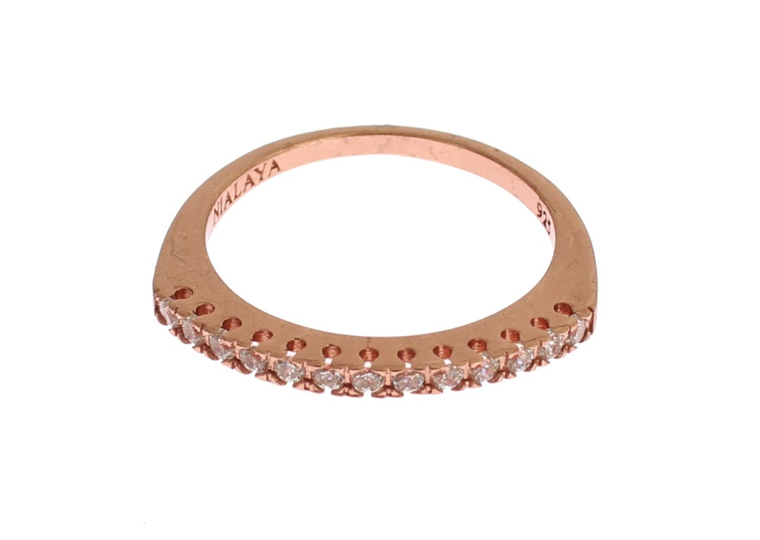 Red Gold 925 Silver Ring - ventzia