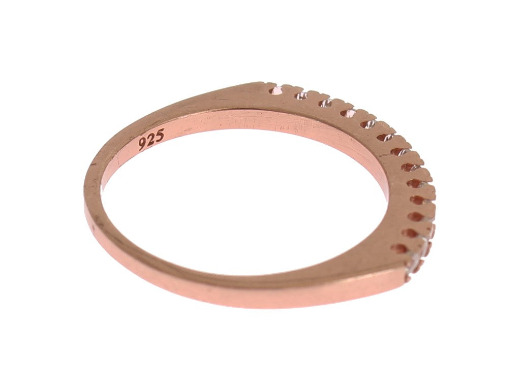 Red Gold 925 Silver Ring - ventzia