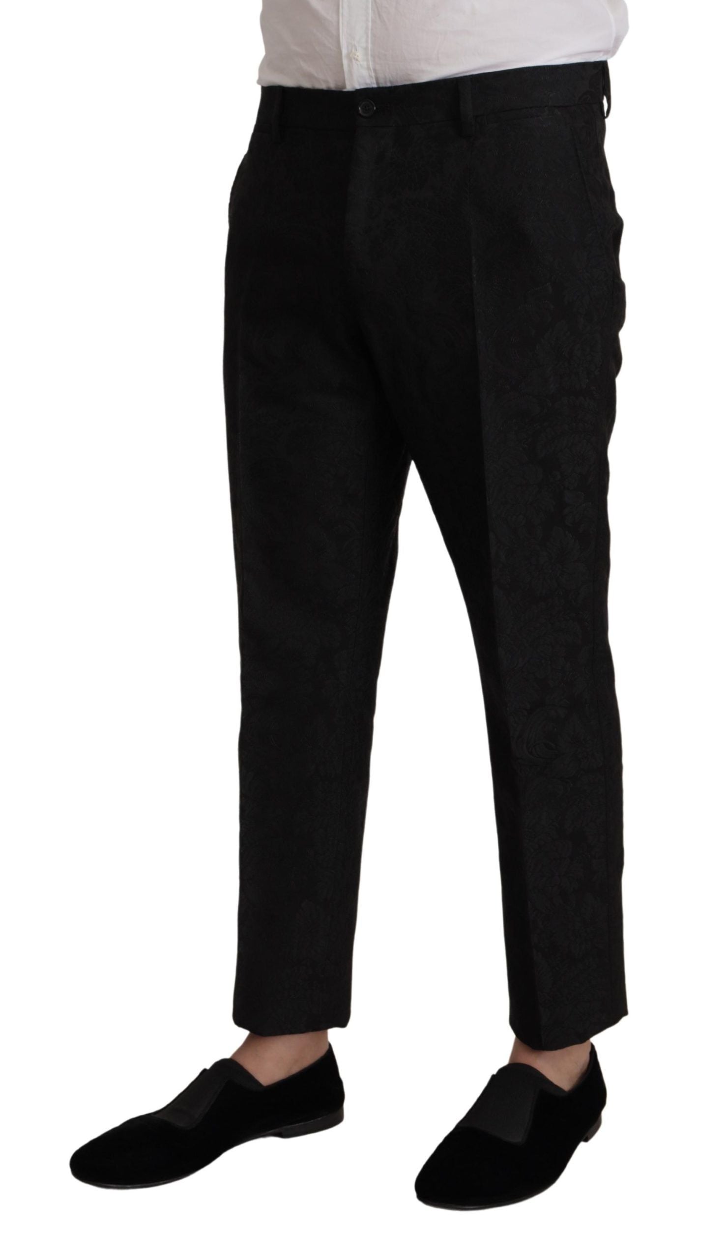 Black Polyester Formal 2 Piece MARTINI Suit - ventzia