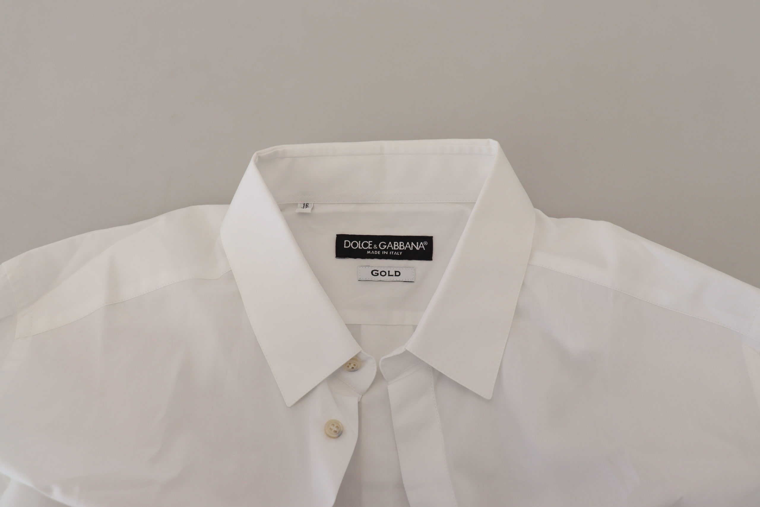 White Cotton Peacock Feather Formal GOLD Shirt - ventzia