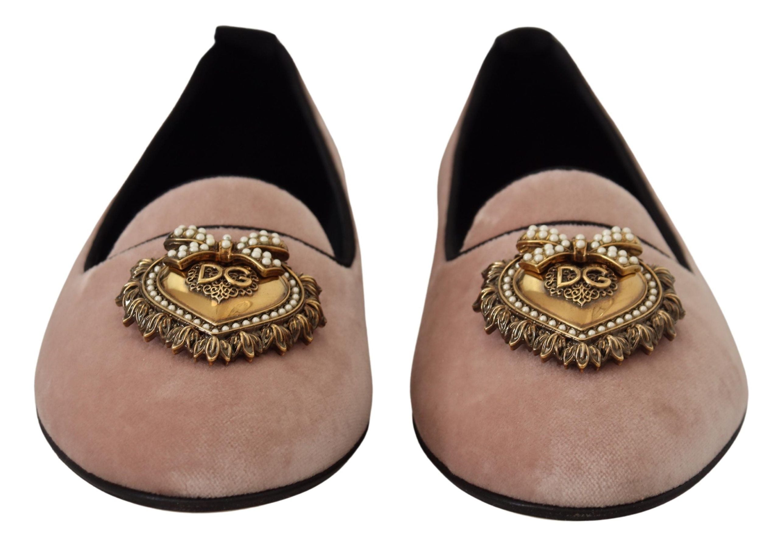 Pink Velvet Slip Ons Loafers Flats Shoes - ventzia