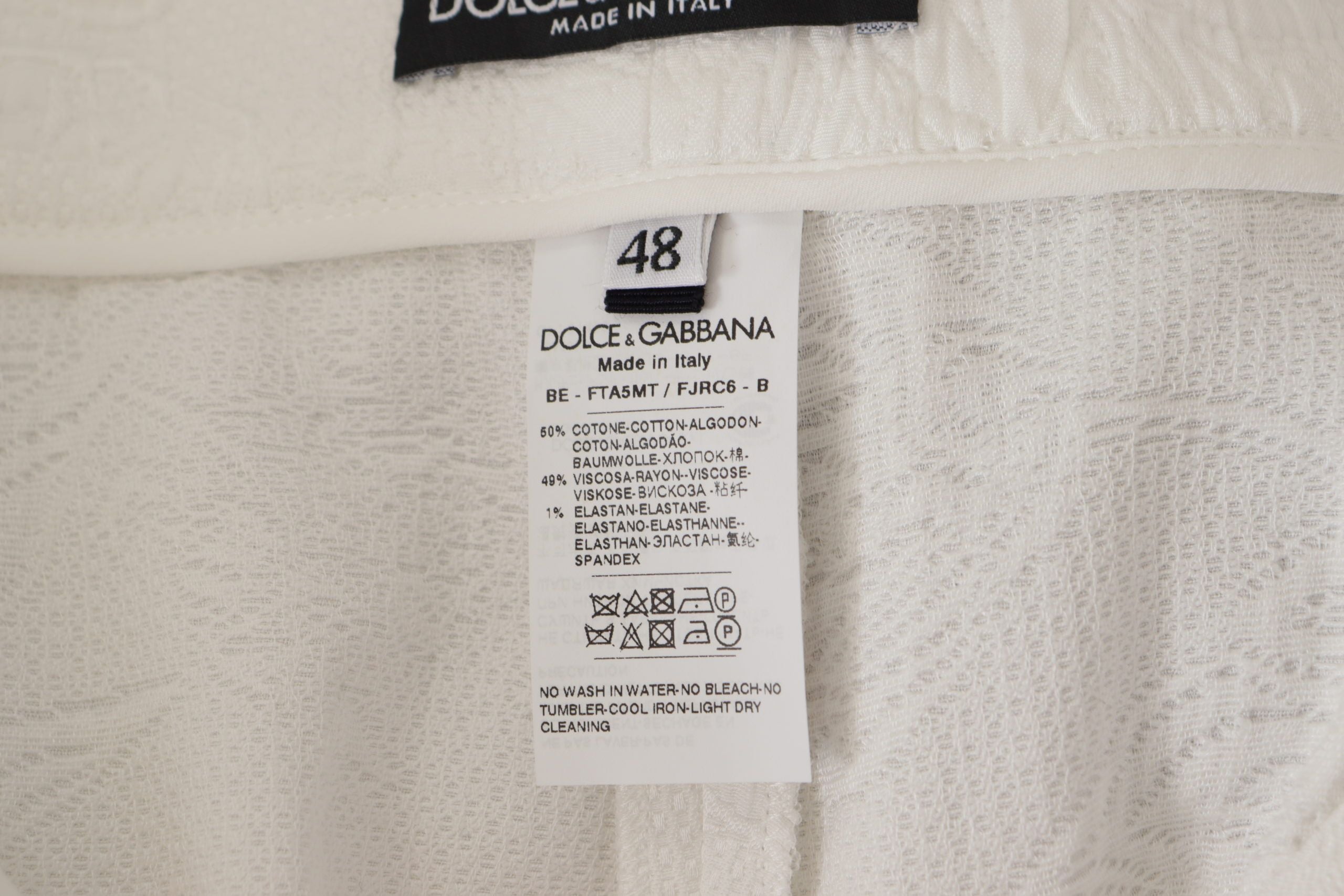 White High Waist Culotte Cotton Shorts - ventzia