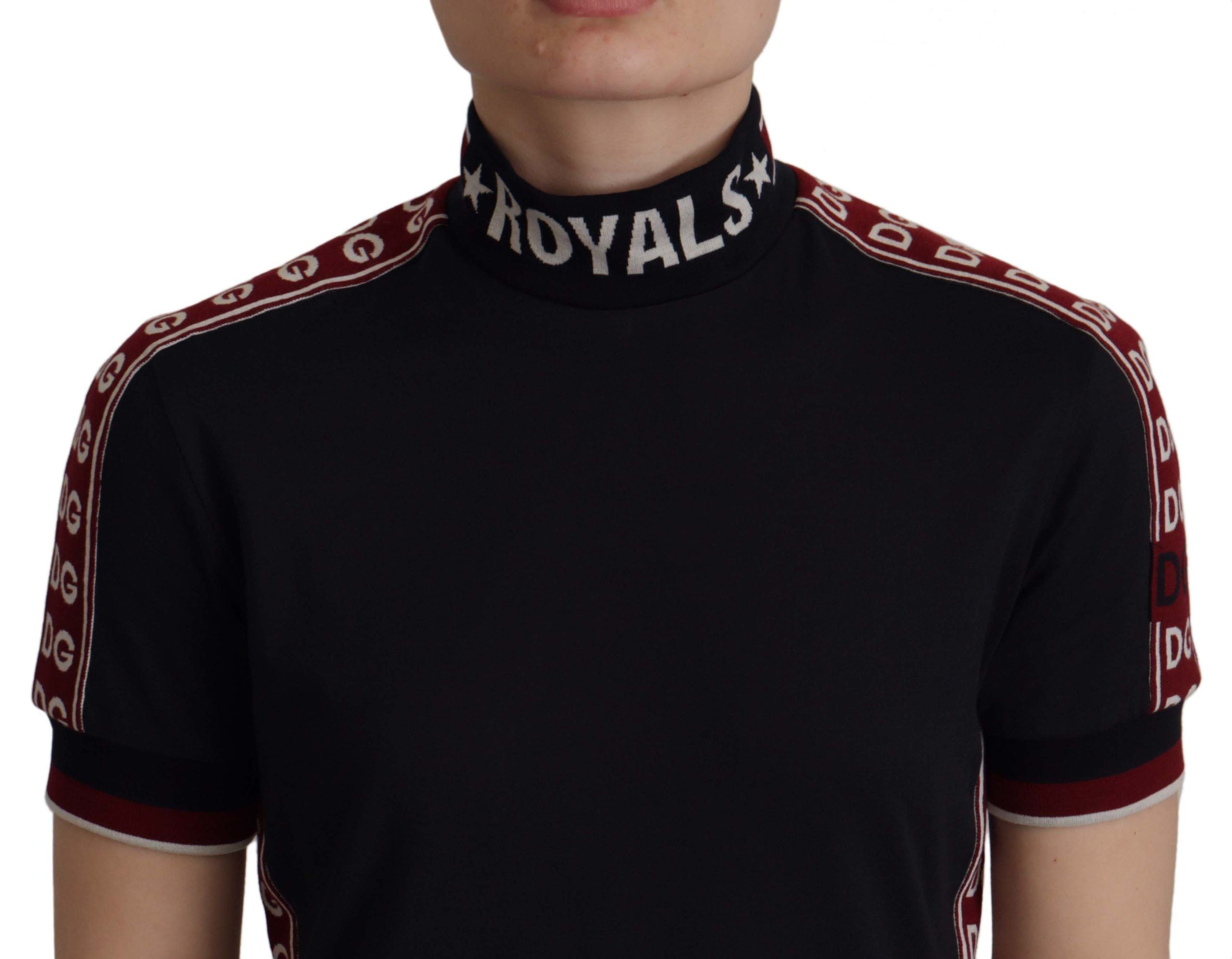Black #DGMillennials 100% Cotton T-shirt - ventzia