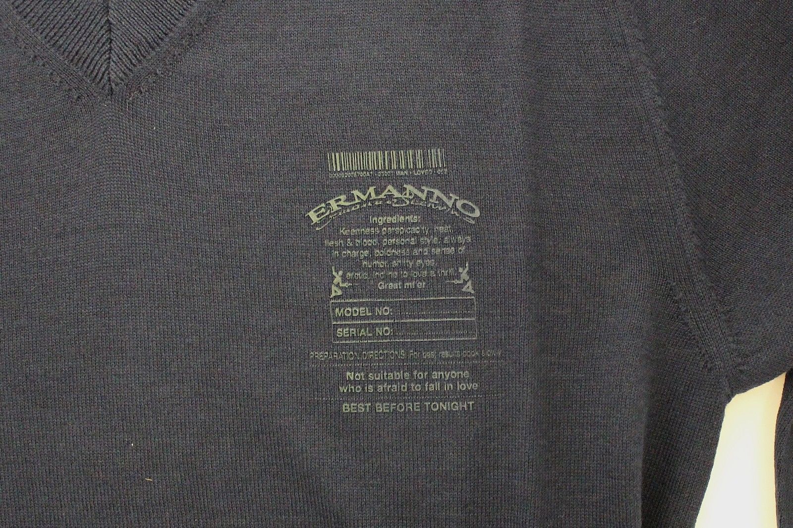 Elegant Blue V-Neck Wool Blend Pullover - ventzia