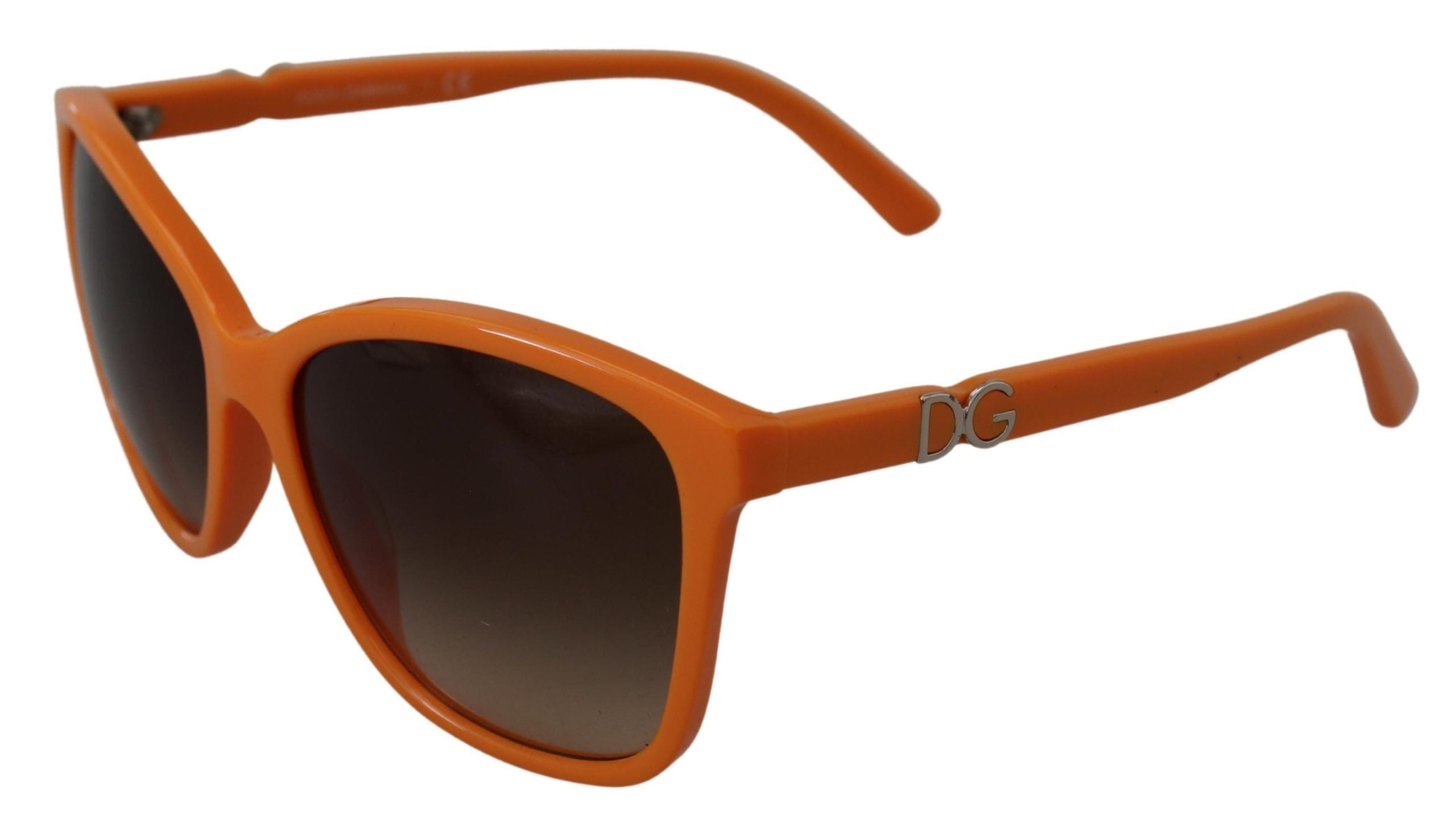 Orange Acetate Frame Round Shades DG4170PM Sunglasses - ventzia