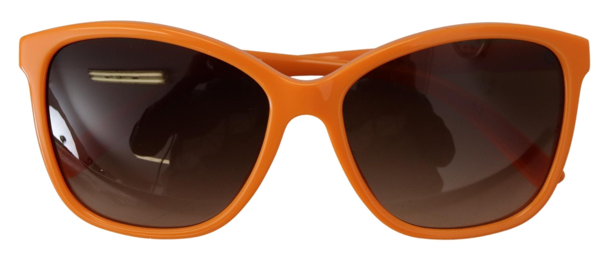 Orange Acetate Frame Round Shades DG4170PM Sunglasses - ventzia
