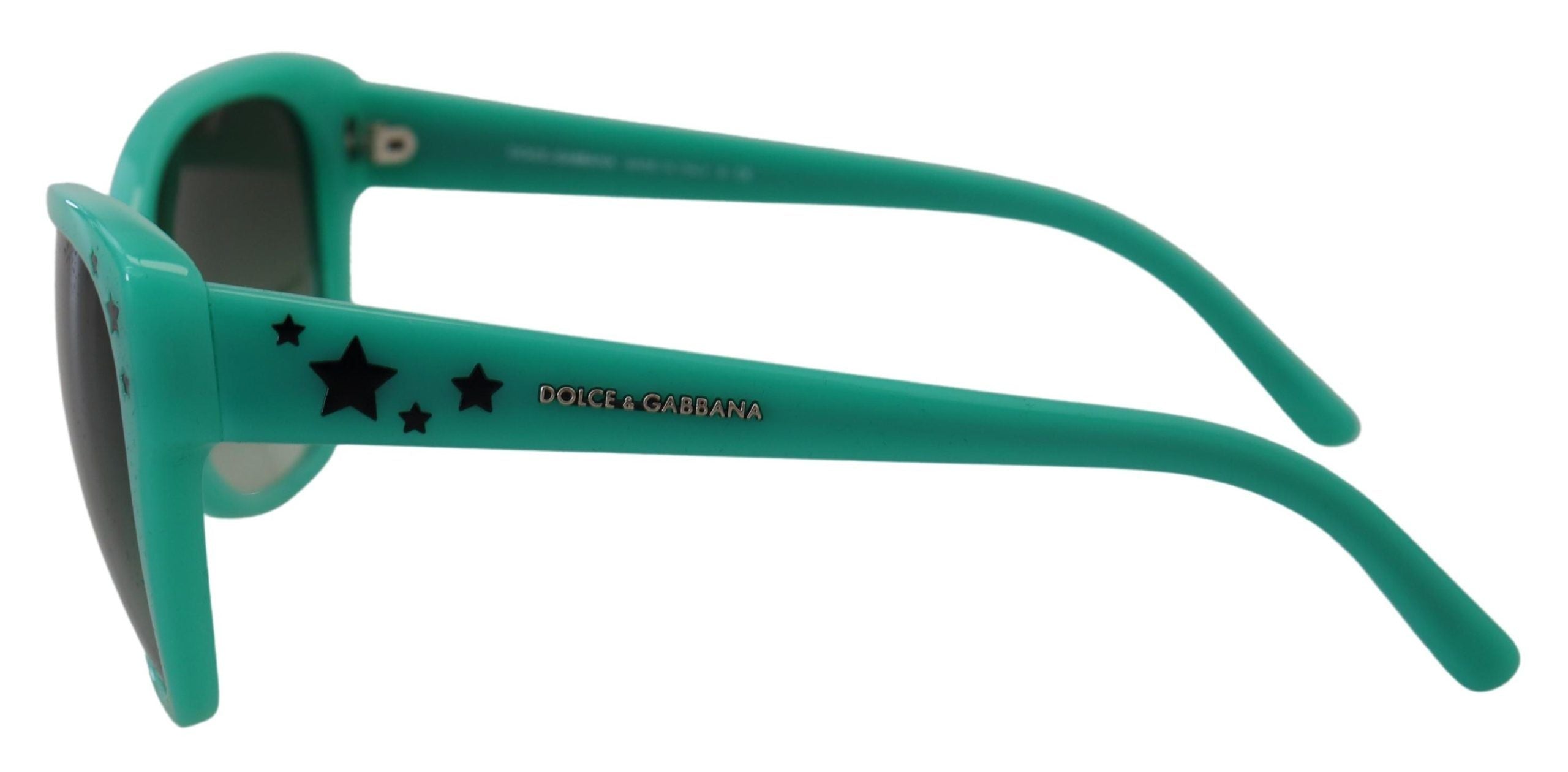 Green Stars Acetate Square Shades DG4124 Sunglasses - ventzia