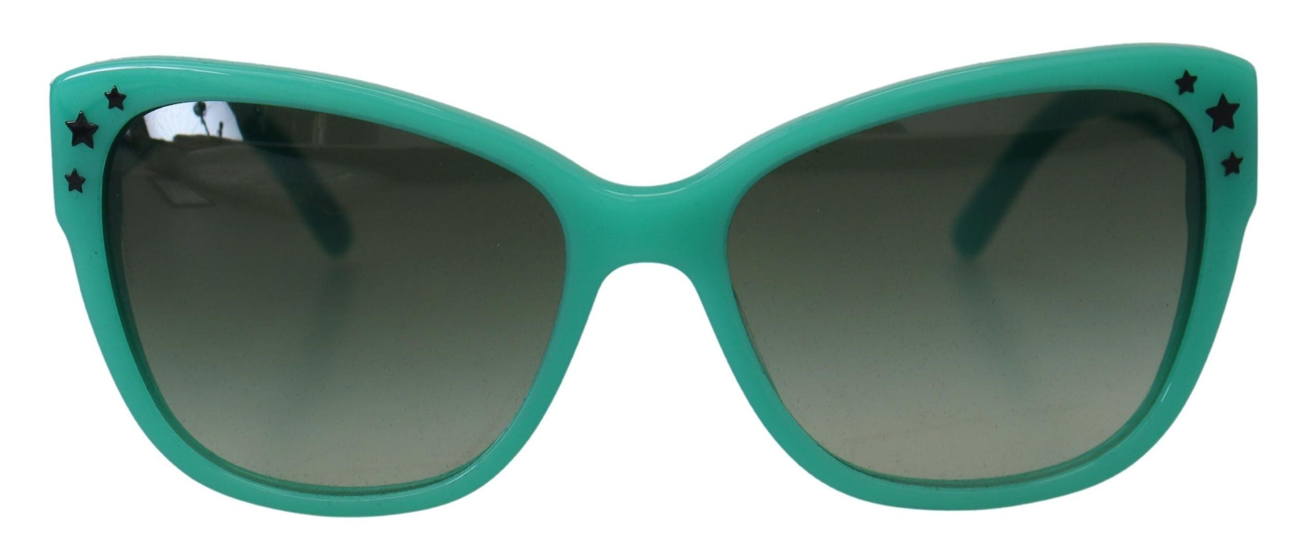 Green Stars Acetate Square Shades DG4124 Sunglasses - ventzia