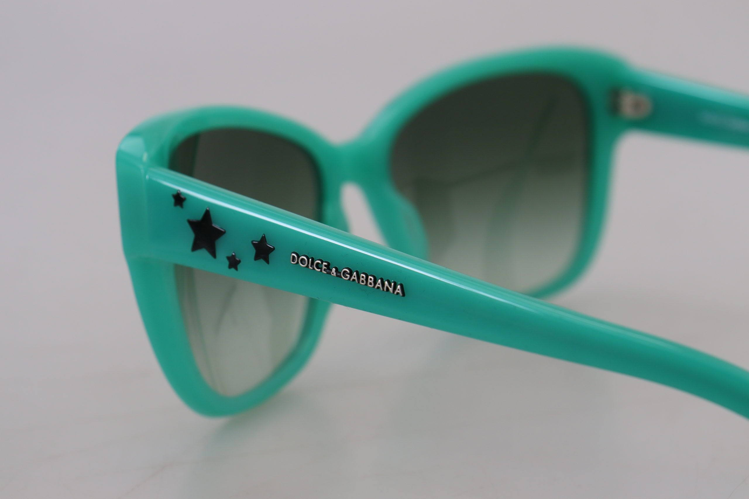 Green Stars Acetate Square Shades DG4124 Sunglasses - ventzia