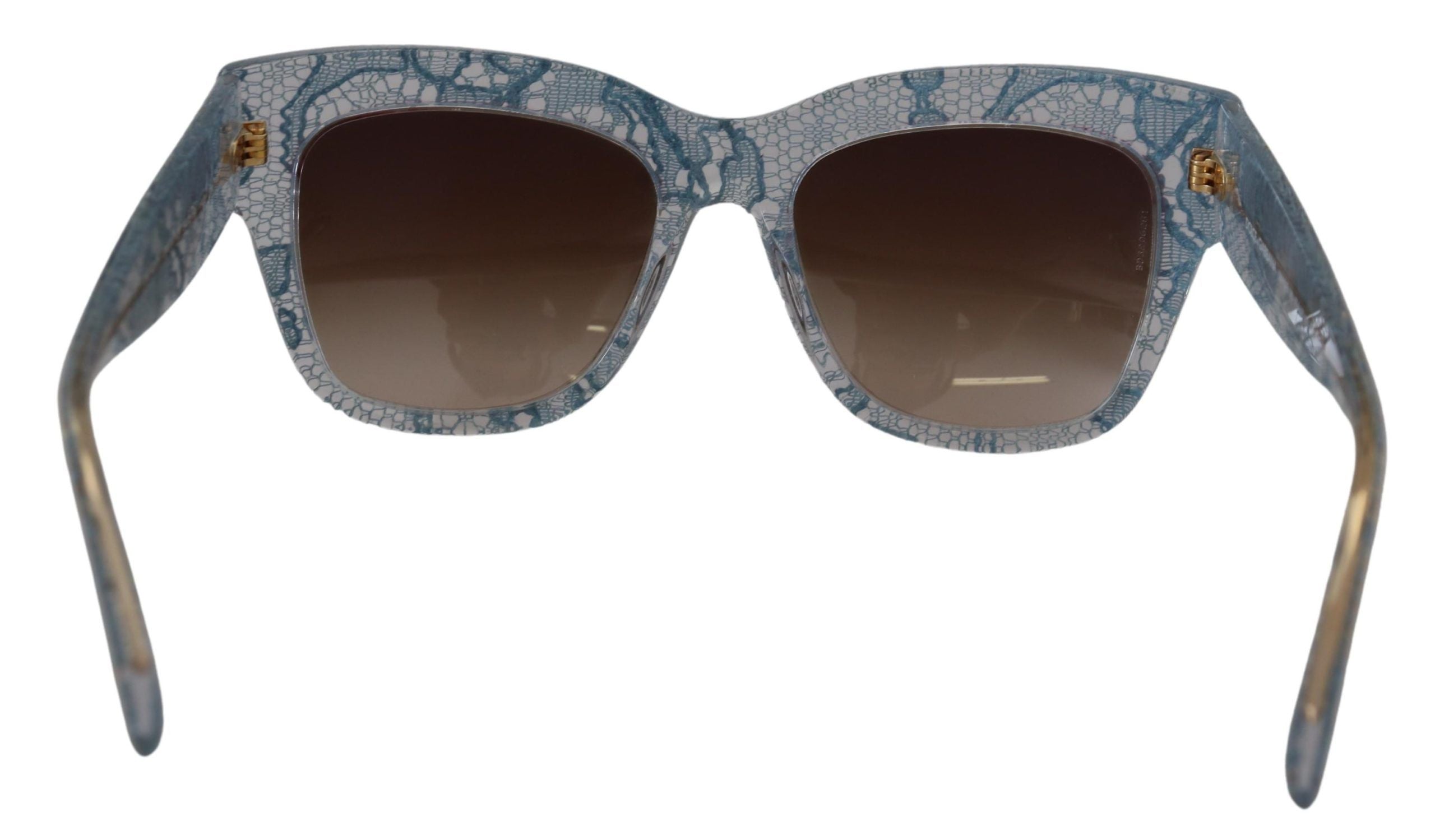 Blue Lace Acetate Rectangle DG4231 Shades Sunglasses - ventzia