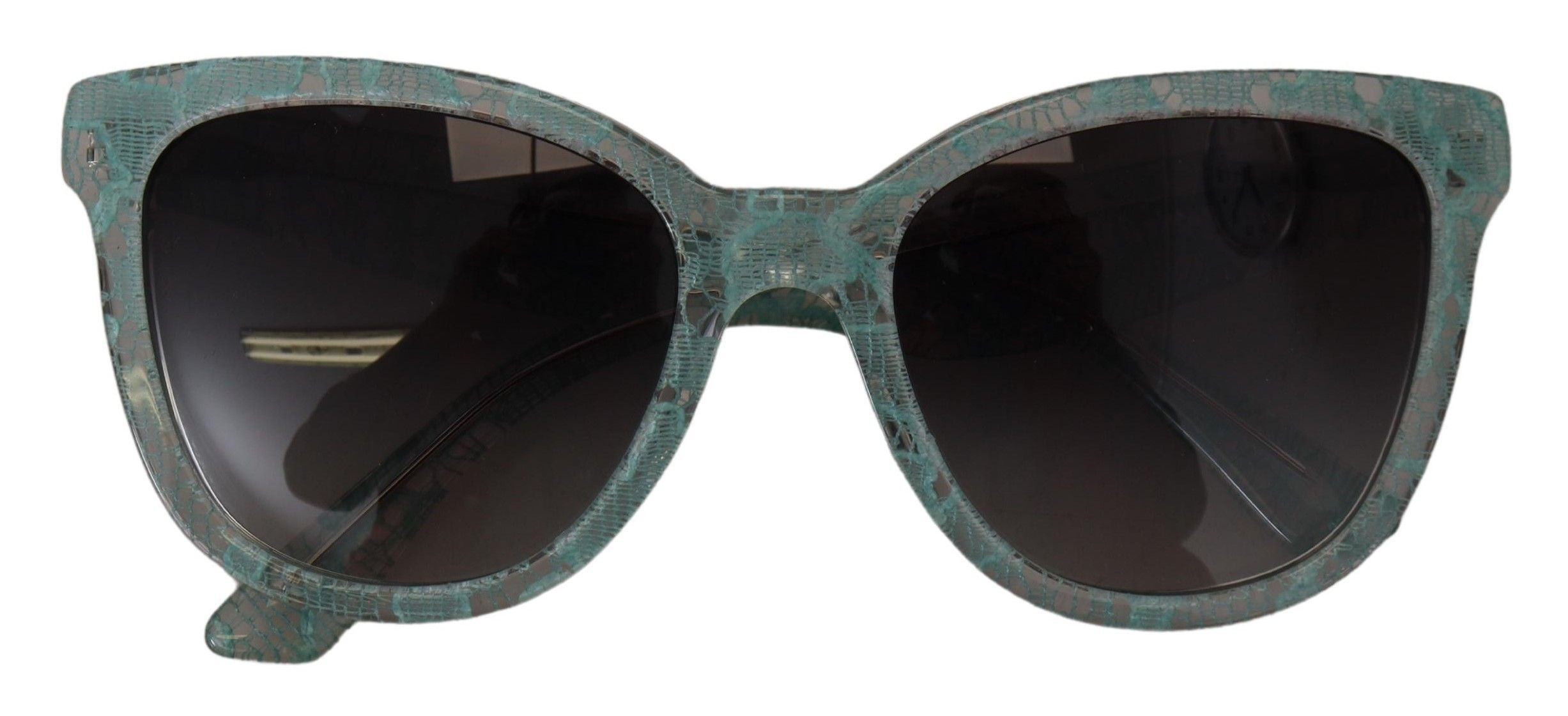 Blue Lace Acetate Crystal Round DG4190 Sunglasses - ventzia