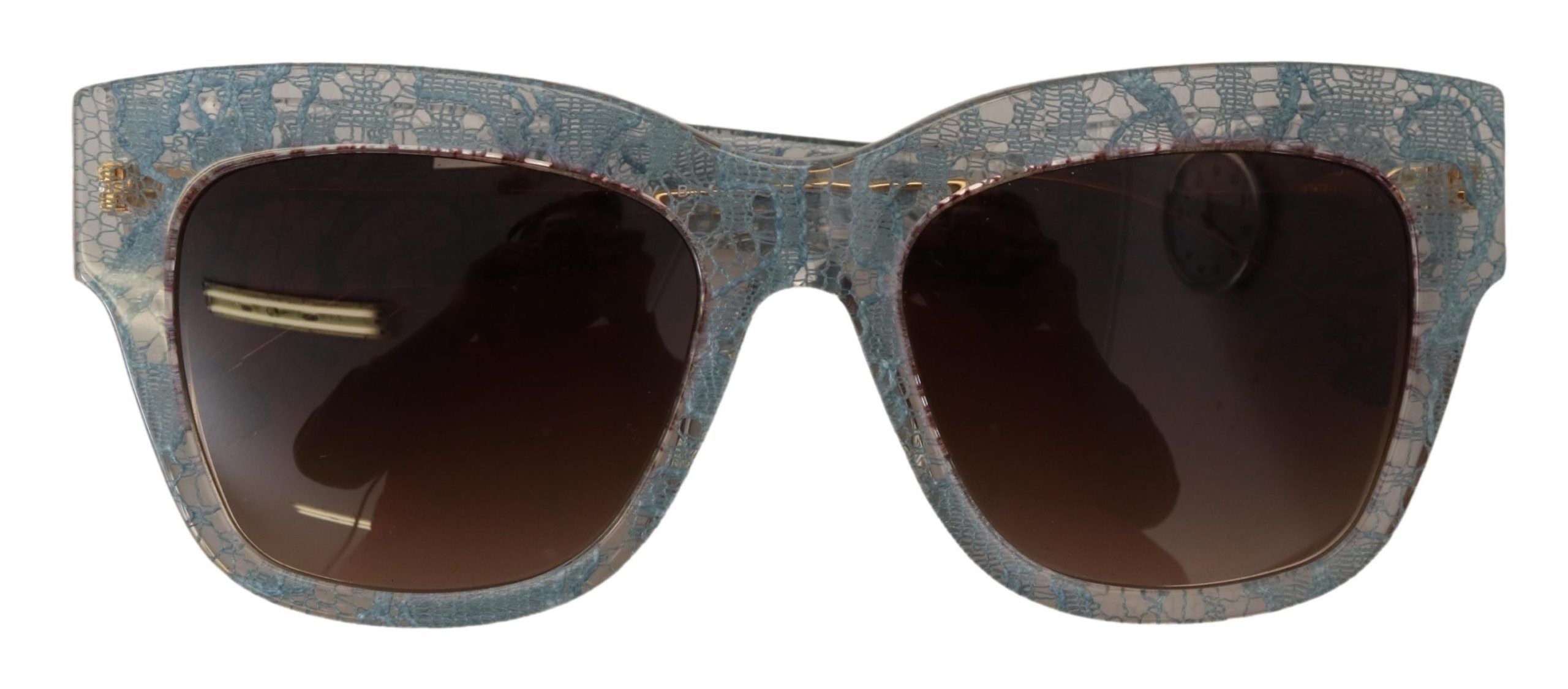 Blue Lace Acetate Crystal Butterfly DG4231 Sunglasses - ventzia