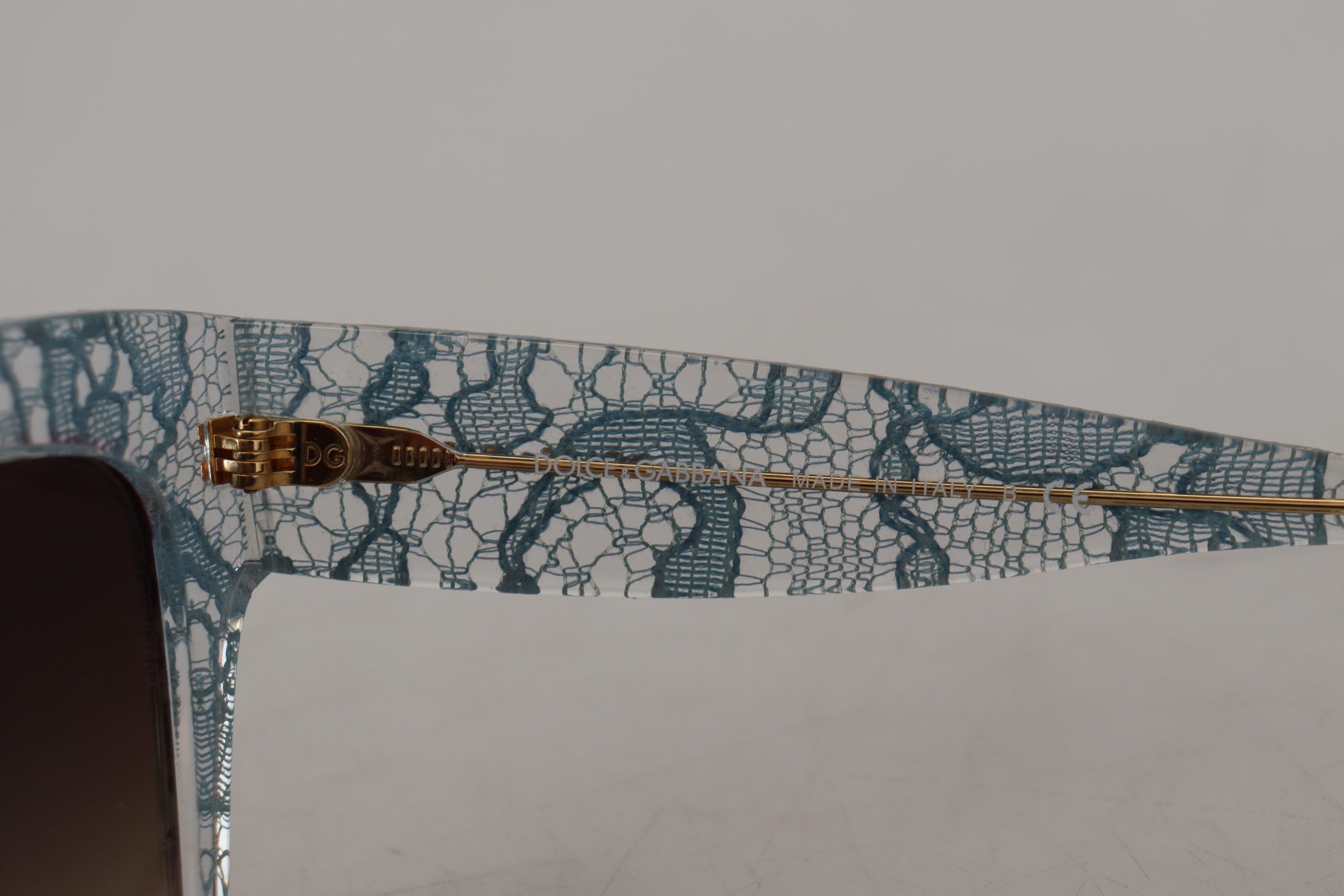 Blue Lace Acetate Crystal Butterfly DG4231 Sunglasses - ventzia