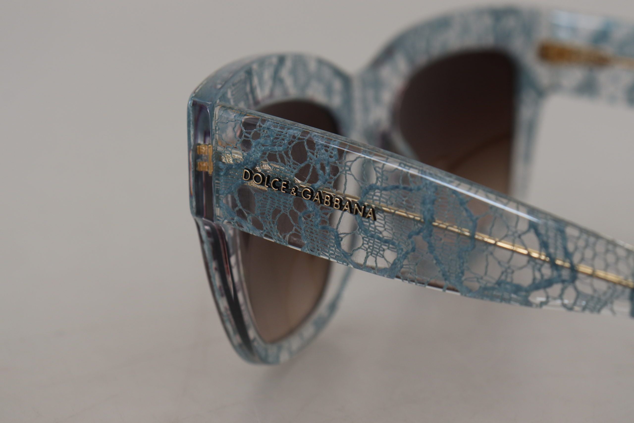 Blue Lace Acetate Crystal Butterfly DG4231 Sunglasses - ventzia
