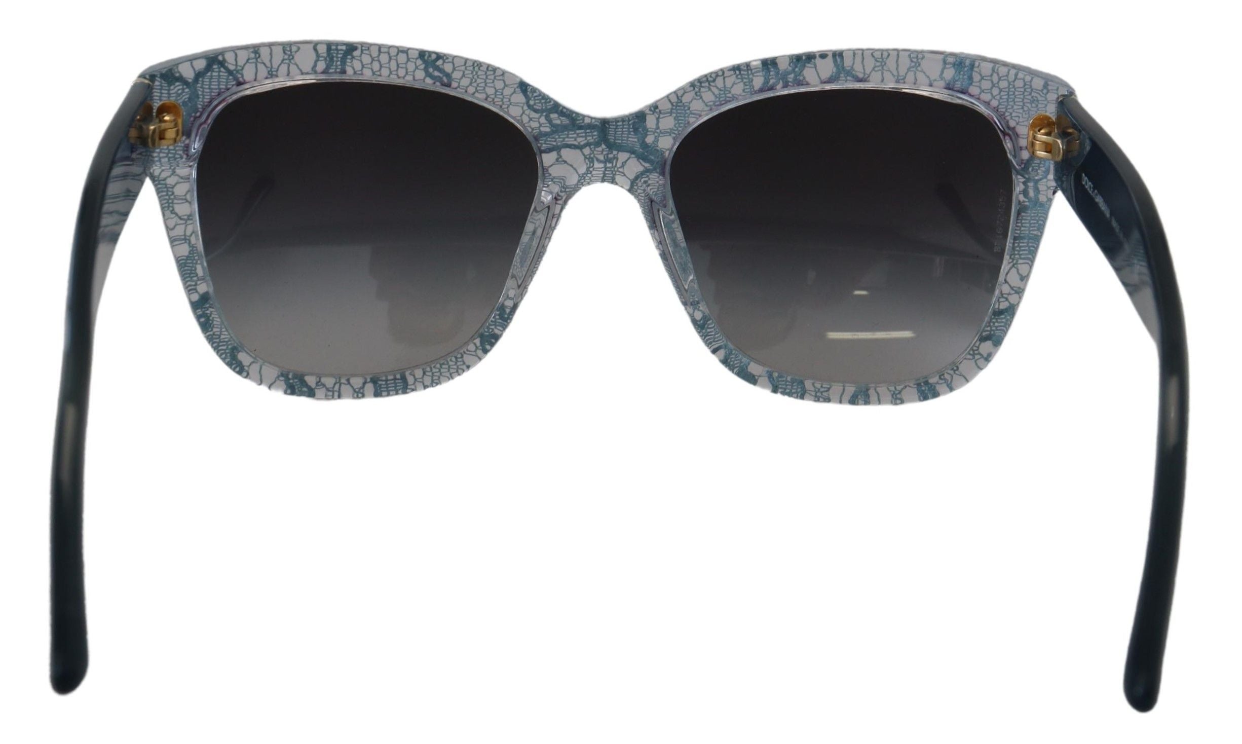 Blue Lace Acetate Rectangle Shades DG4226 Sunglasses - ventzia