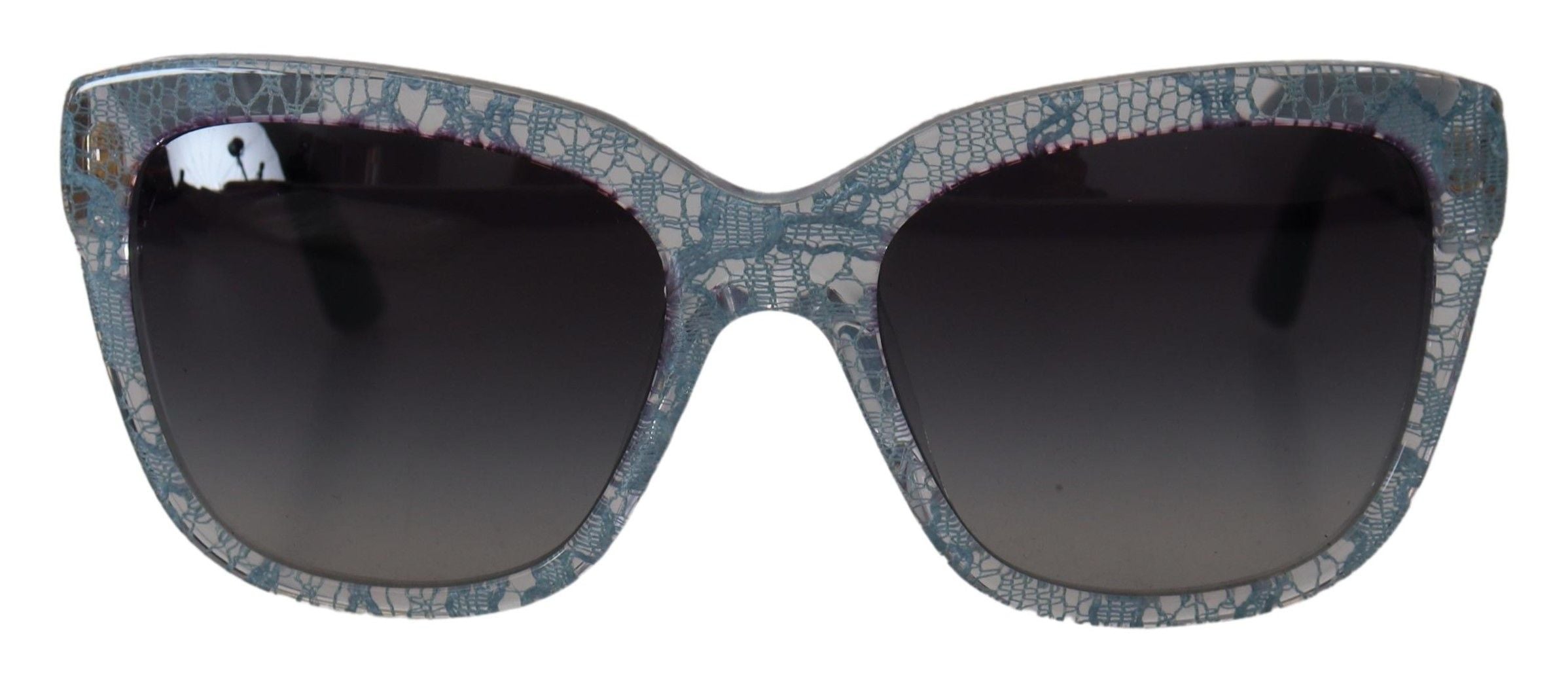 Blue Lace Acetate Rectangle Shades DG4226 Sunglasses - ventzia