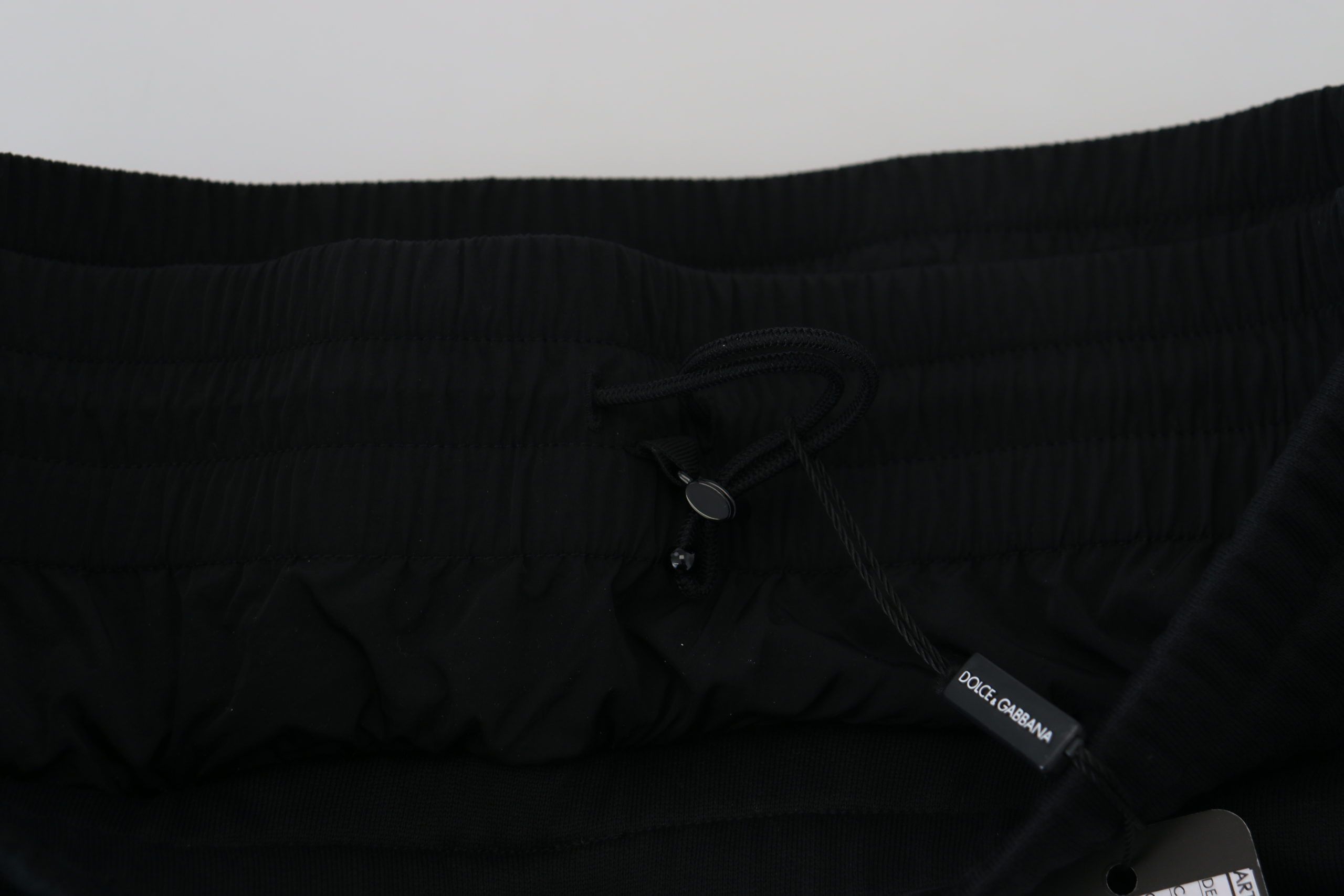 Black Cotton Bermuda Cargo Shorts - ventzia