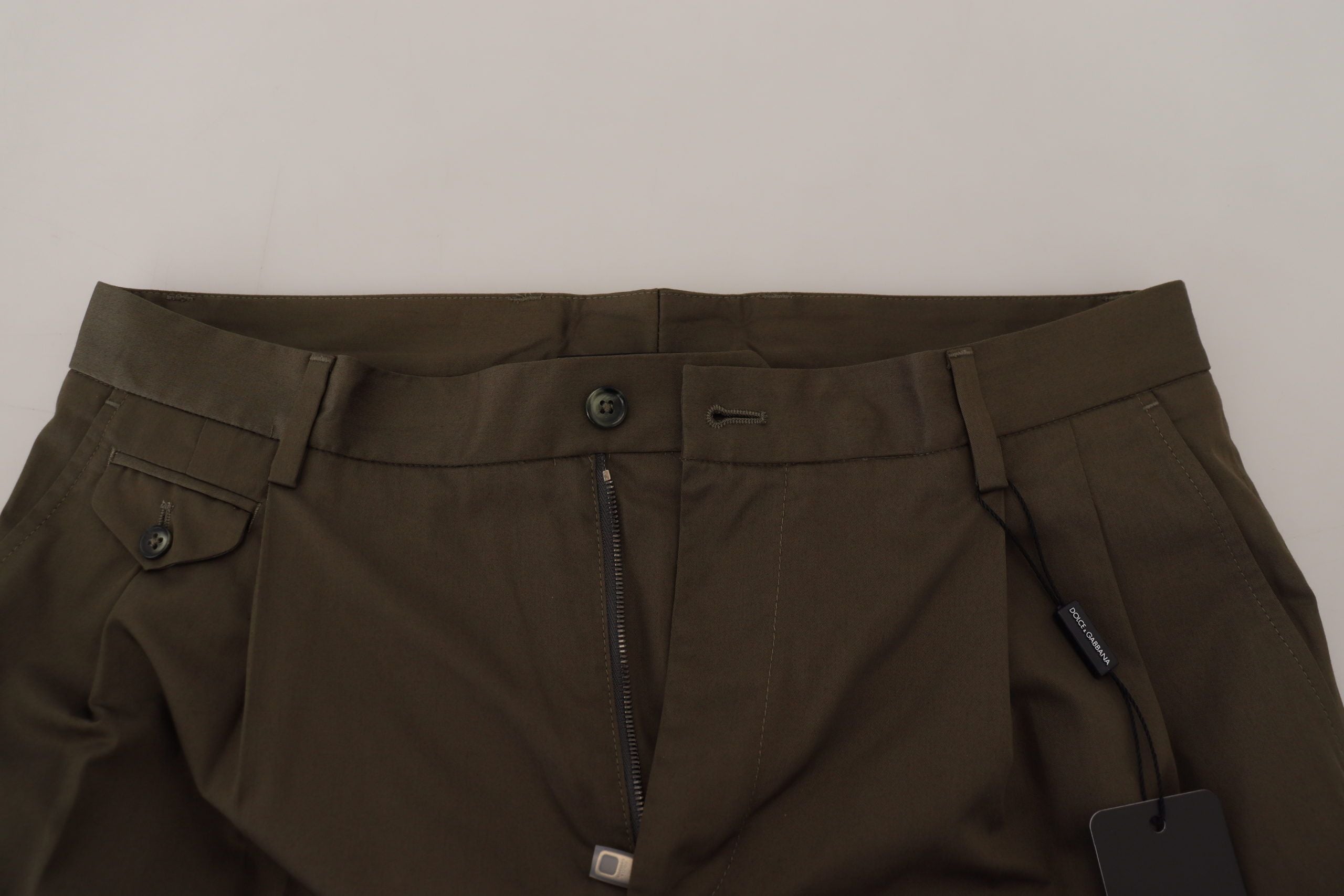 Green Chinos Cotton Casual Shorts - ventzia