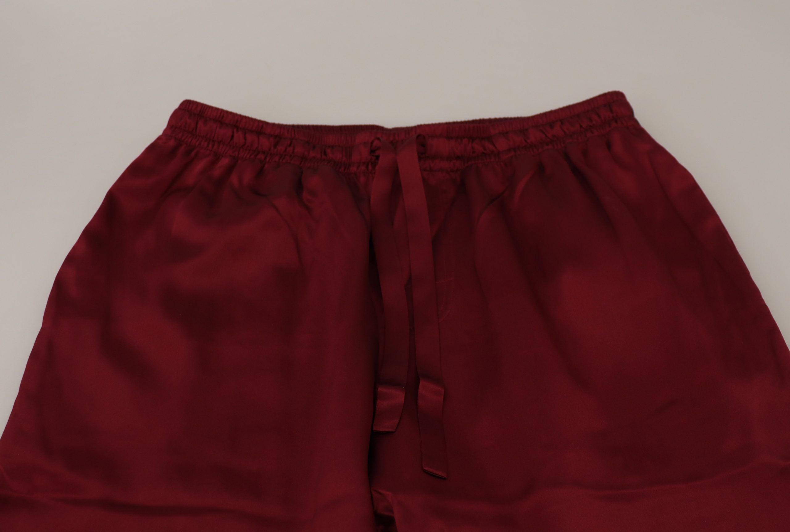 Bordeaux Silk DG Sleep Lounge Pants - ventzia