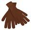 Brown Cashmere Knitted Hands Mitten Mens Gloves - ventzia