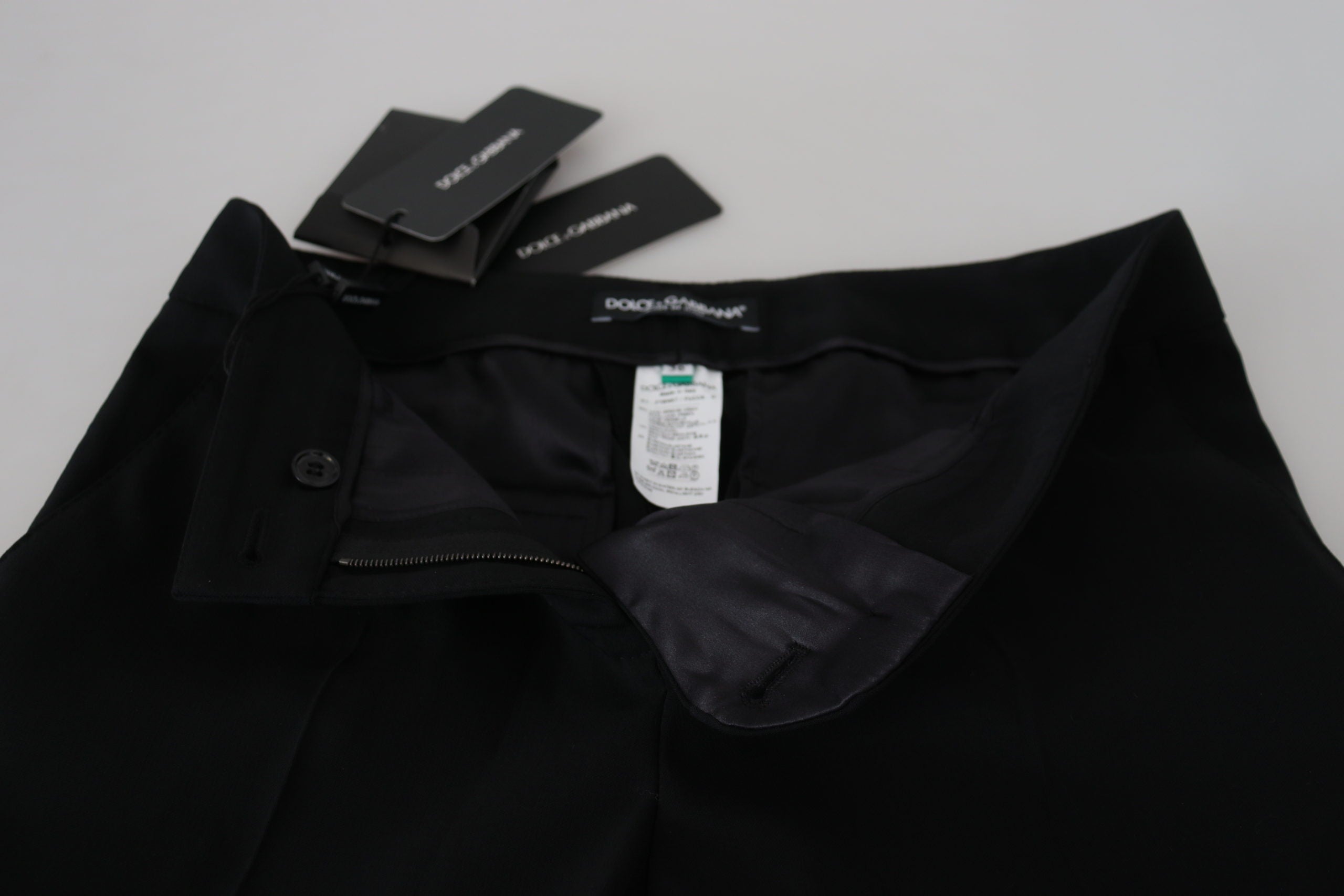 Black High Waist Women Pants - ventzia