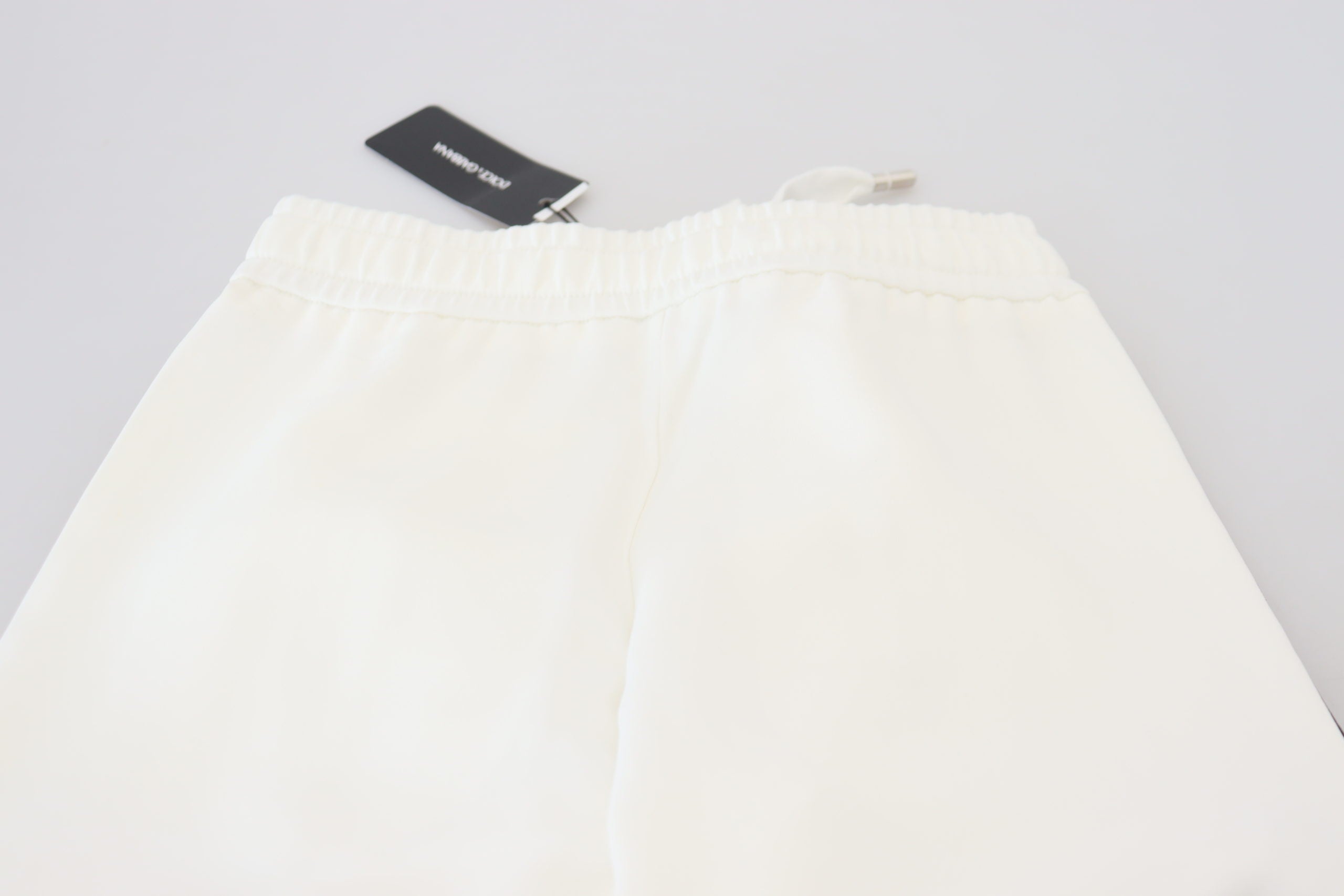 White DG Logo Sweatpants Pants - ventzia