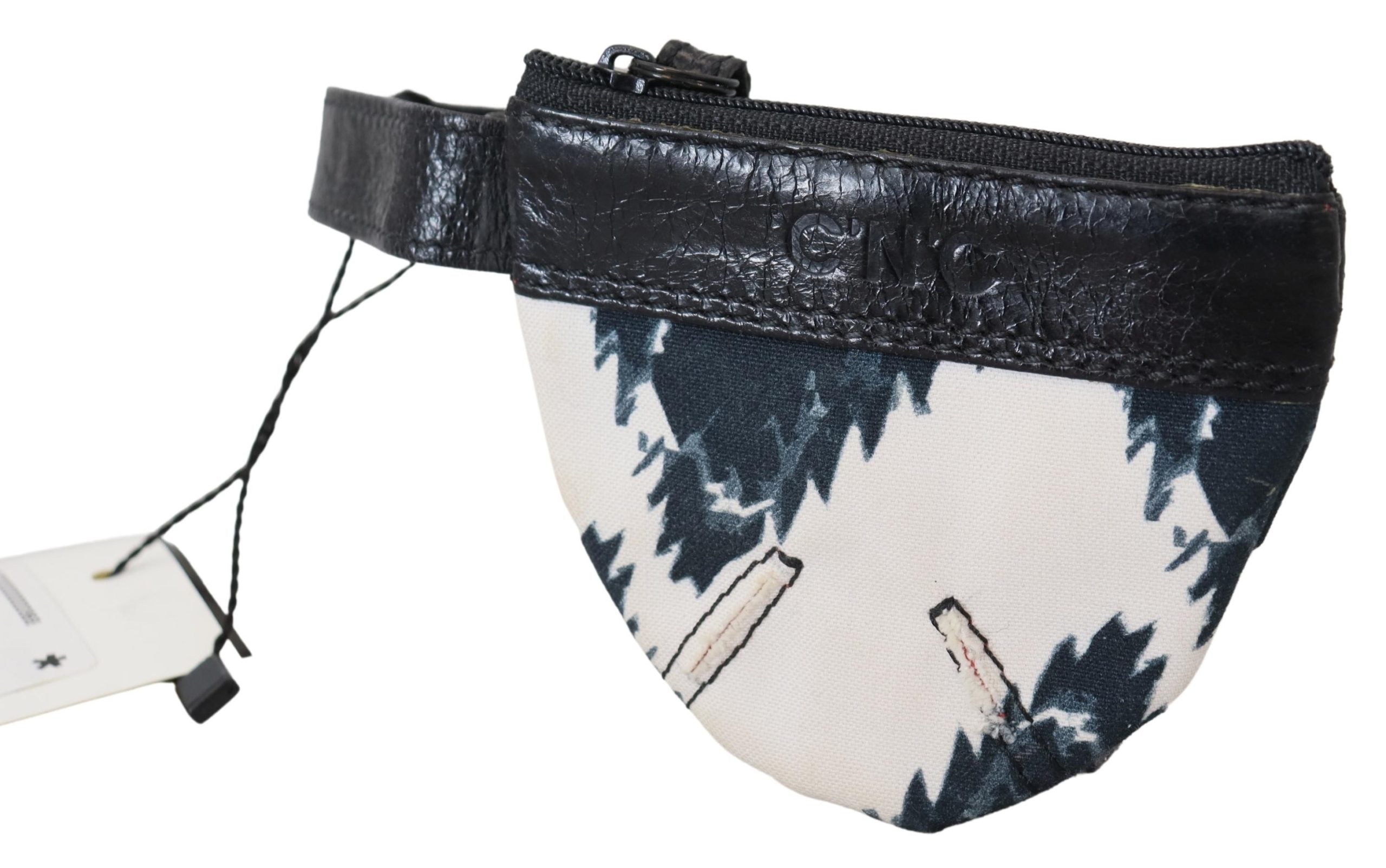 White Genuine Leather Coin Purse Strap Wallet - ventzia