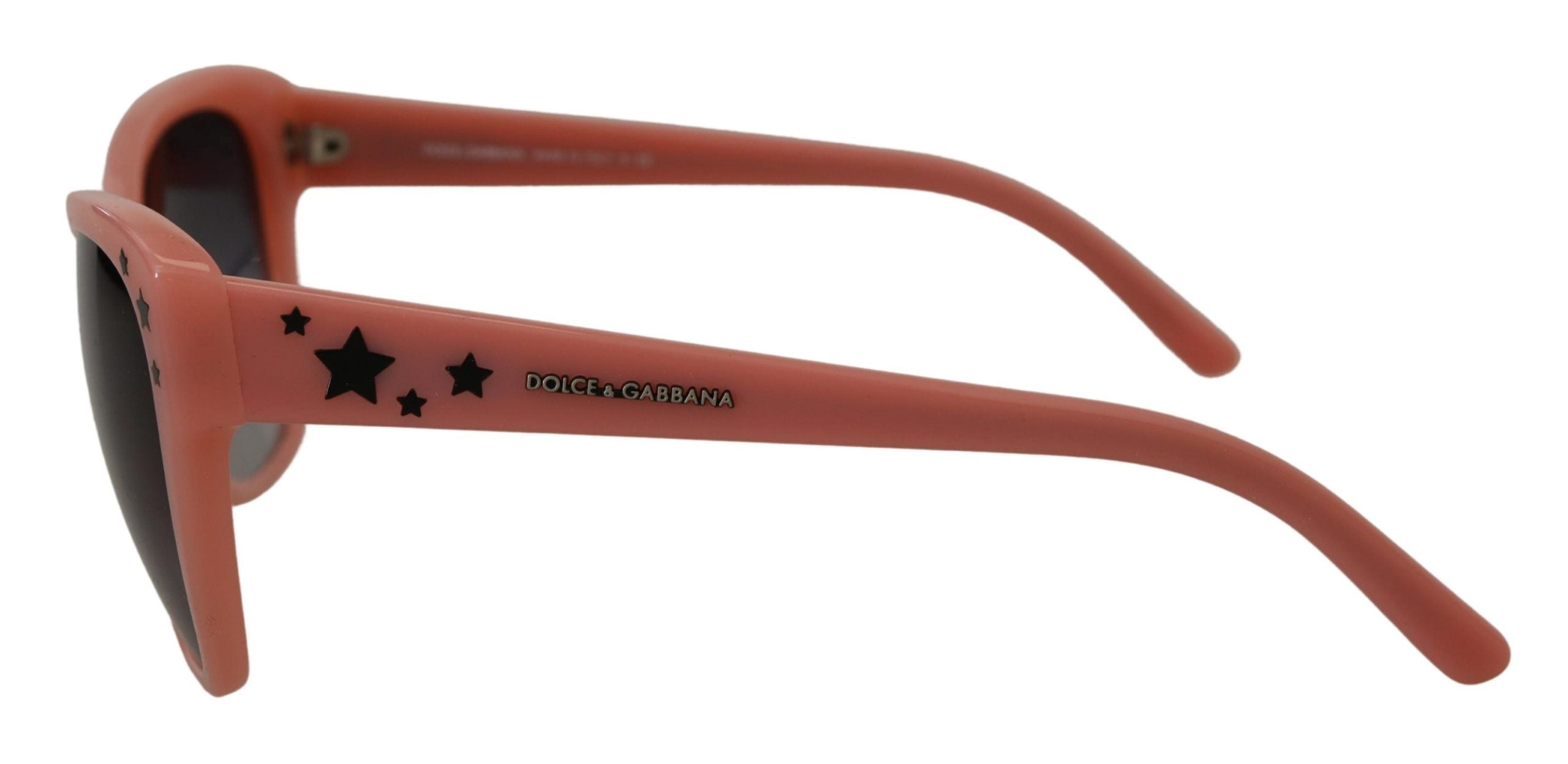Pink Acetate Frame Stars Embellishment DG4124 Sunglasses - ventzia