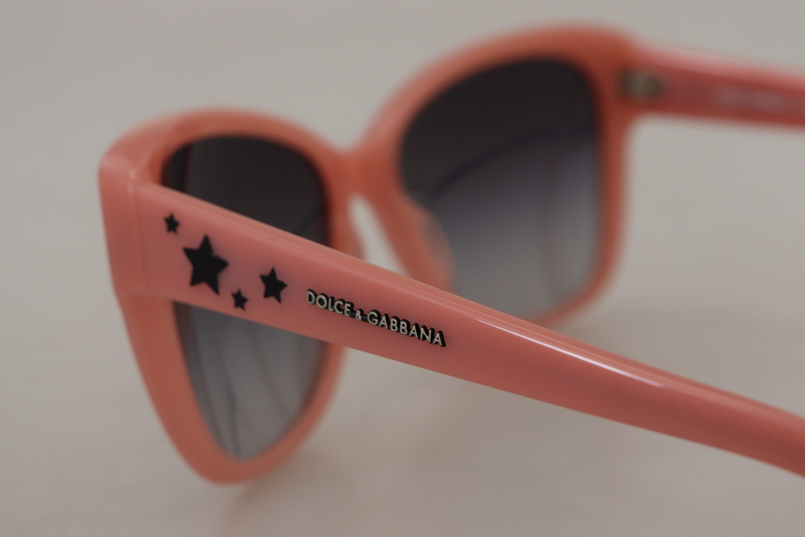 Pink Acetate Frame Stars Embellishment DG4124 Sunglasses - ventzia