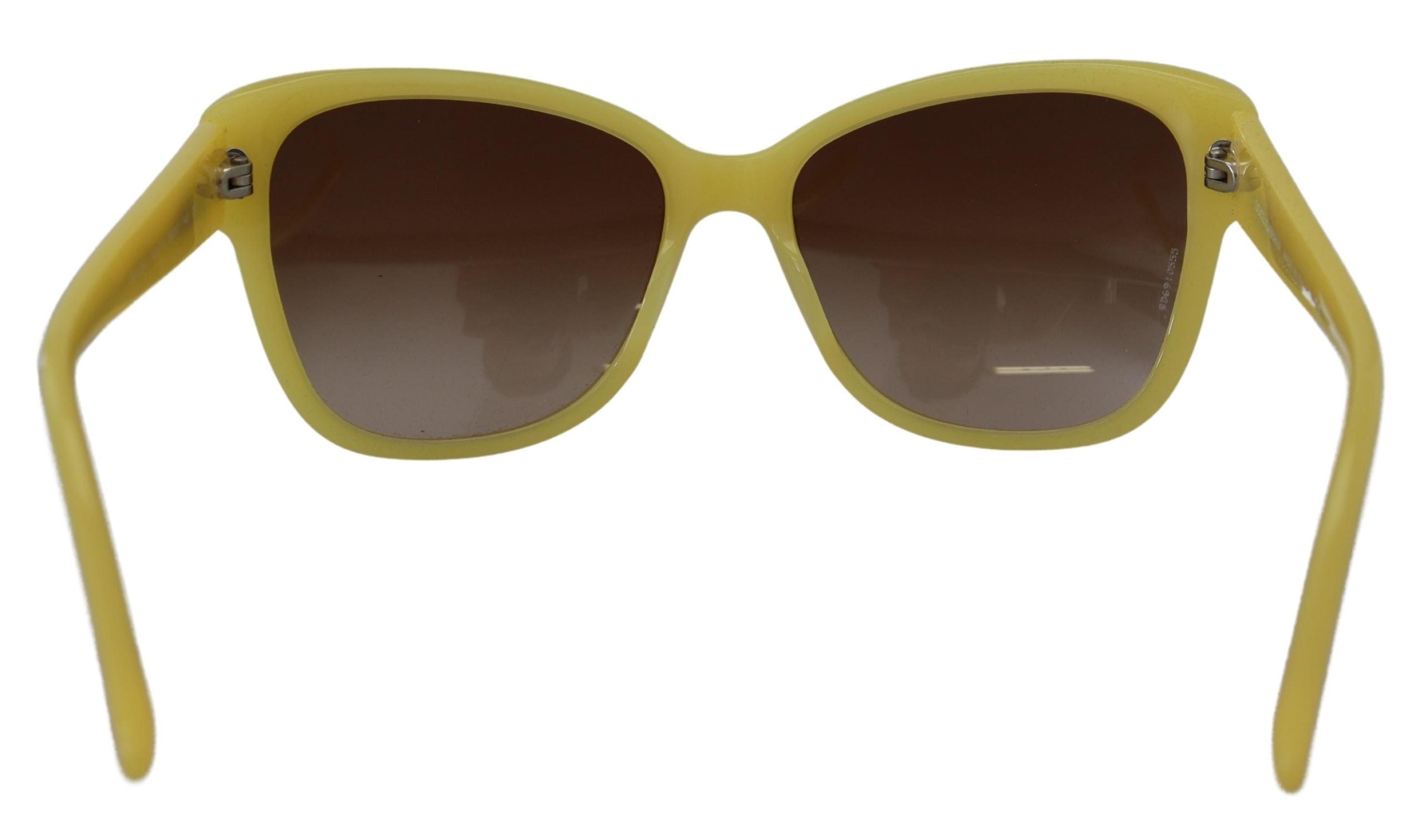 Yellow Acetate Frame Stars Embellishment DG4124 Sunglasses - ventzia