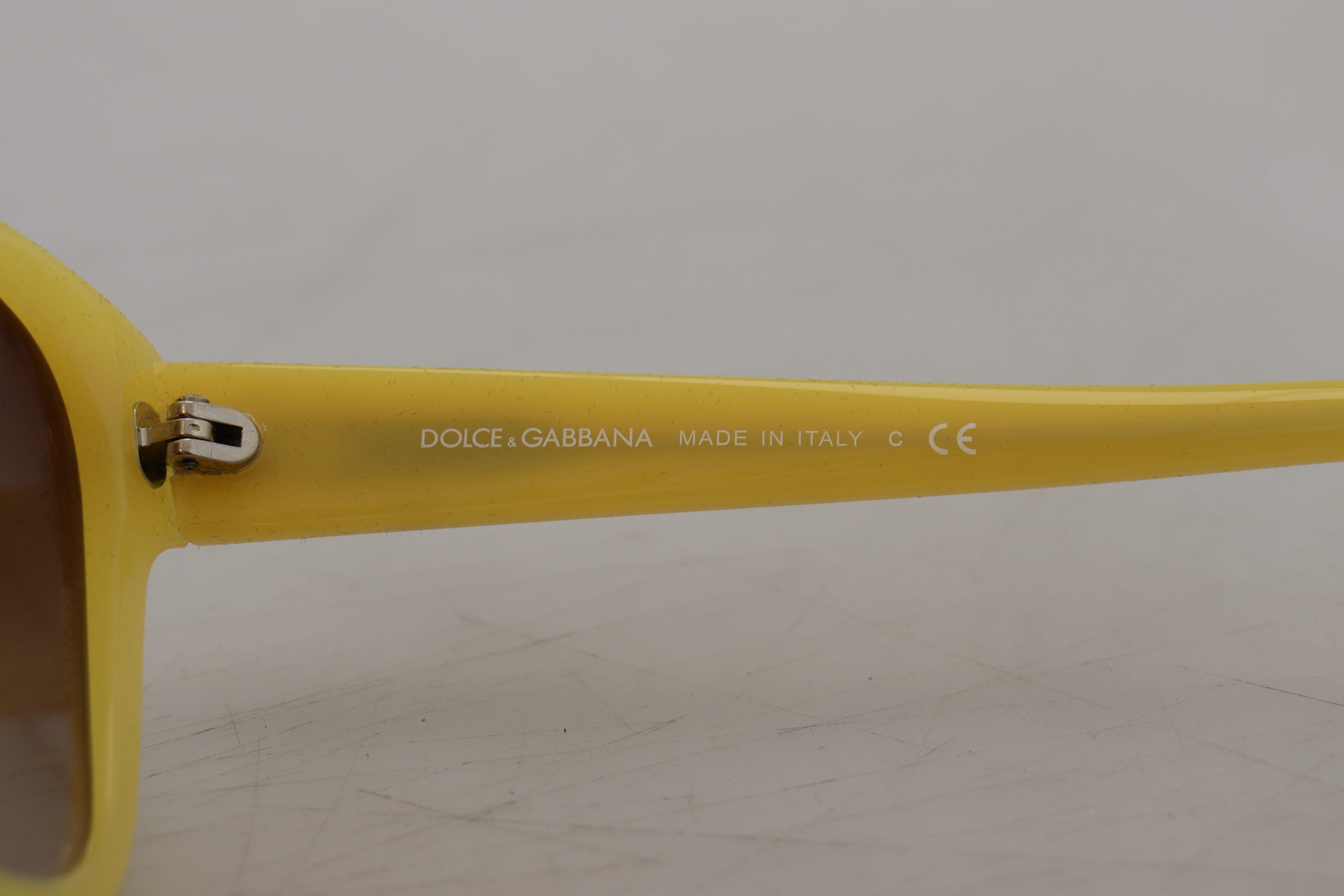Yellow Acetate Frame Stars Embellishment DG4124 Sunglasses - ventzia