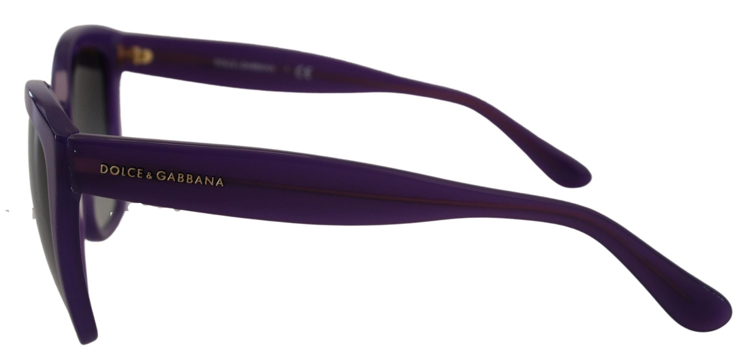 Purple Acetate Square Full Rim DG4240 Sunglasses - ventzia