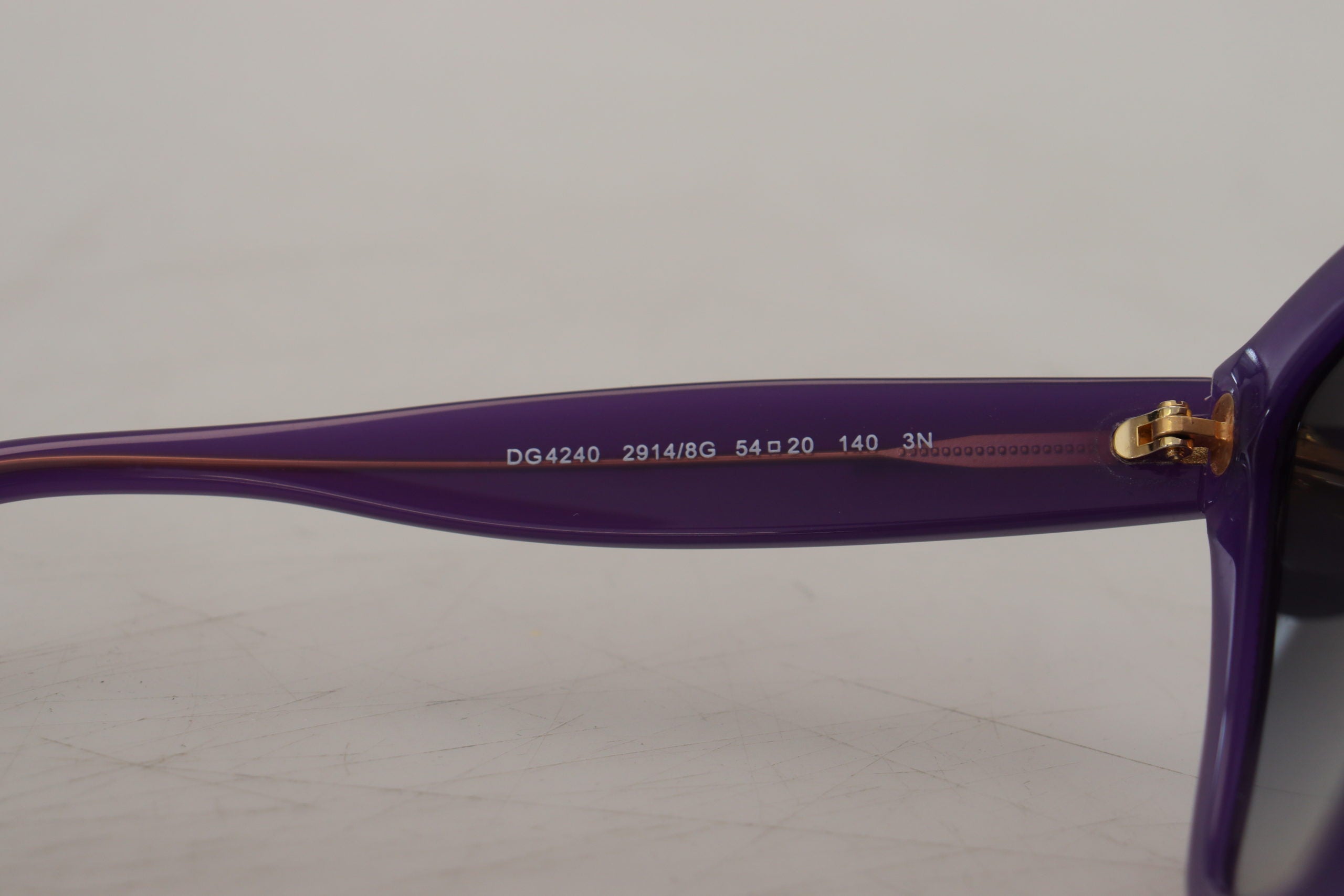 Purple Acetate Square Full Rim DG4240 Sunglasses - ventzia
