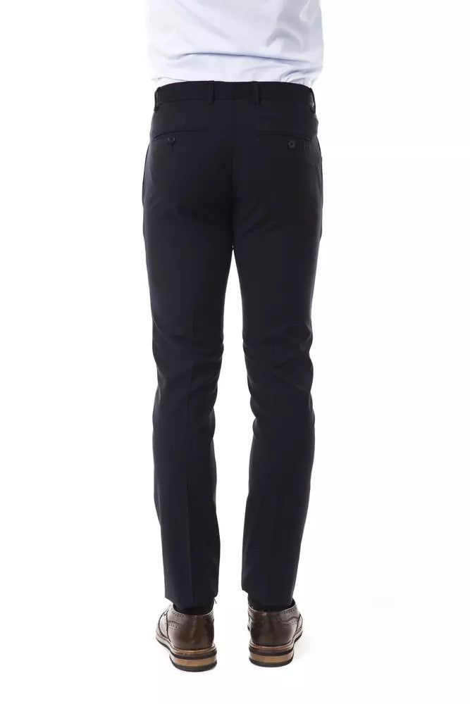 Gray Wool Men's Pant - ventzia