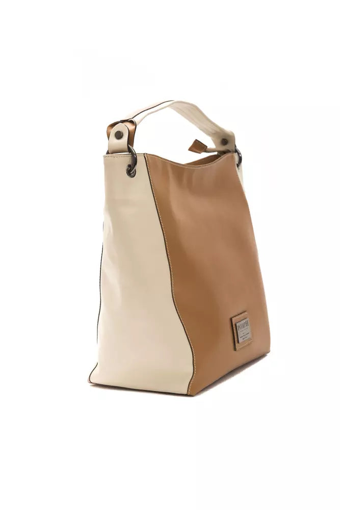 Brown Leather Women Shoulder Bag - ventzia