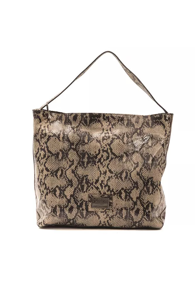 Brown Leather Women Shoulder Bag - ventzia