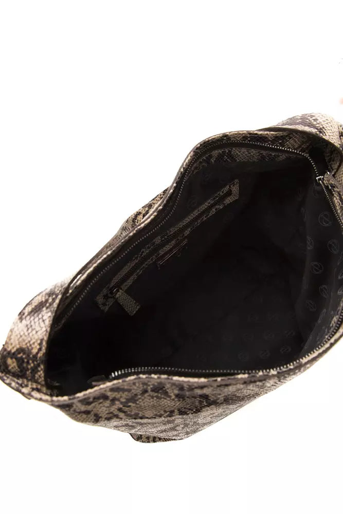 Brown Leather Women Shoulder Bag - ventzia