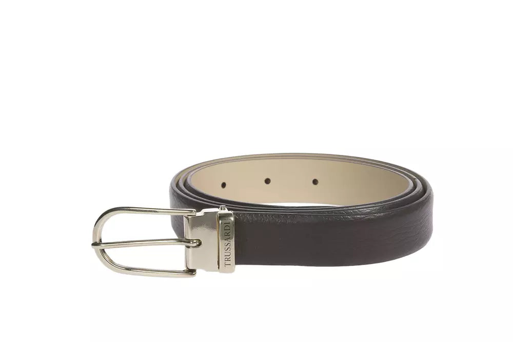 Brown Leather Belt - ventzia