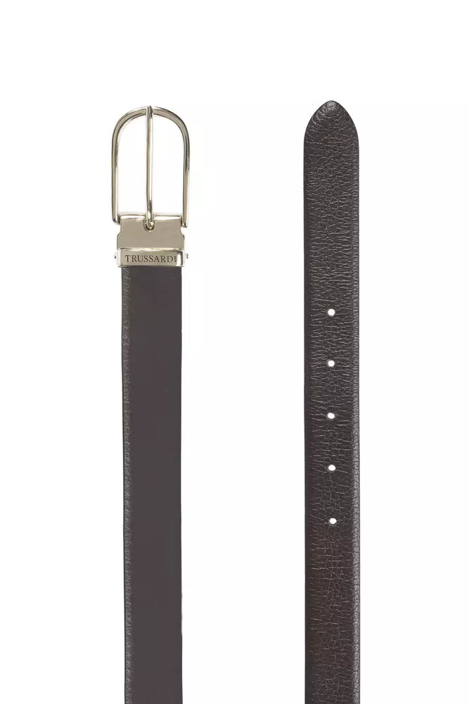 Brown Leather Belt - ventzia