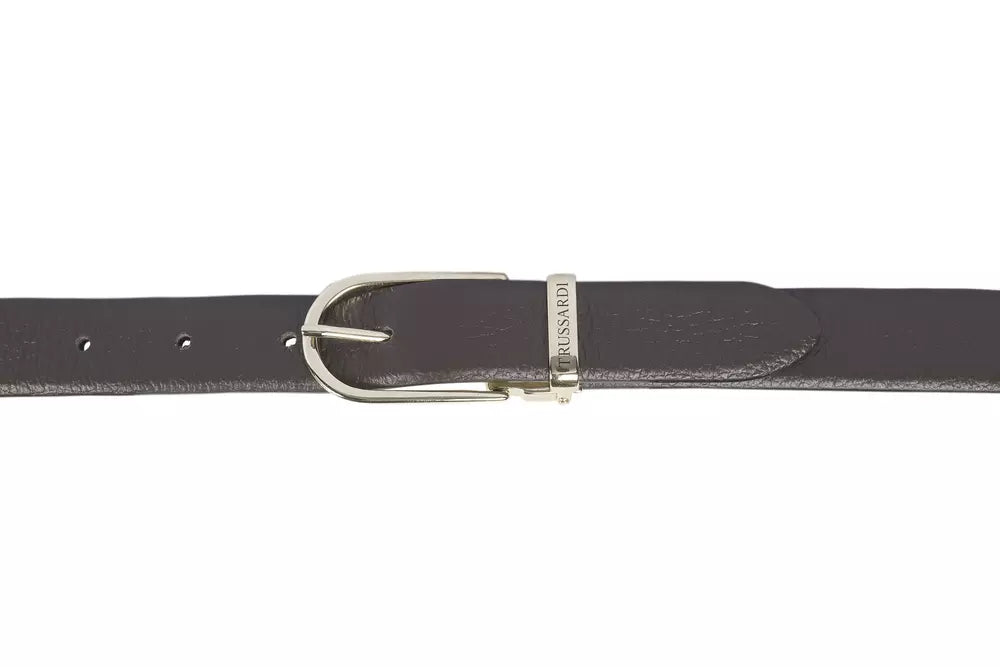 Brown Leather Belt - ventzia