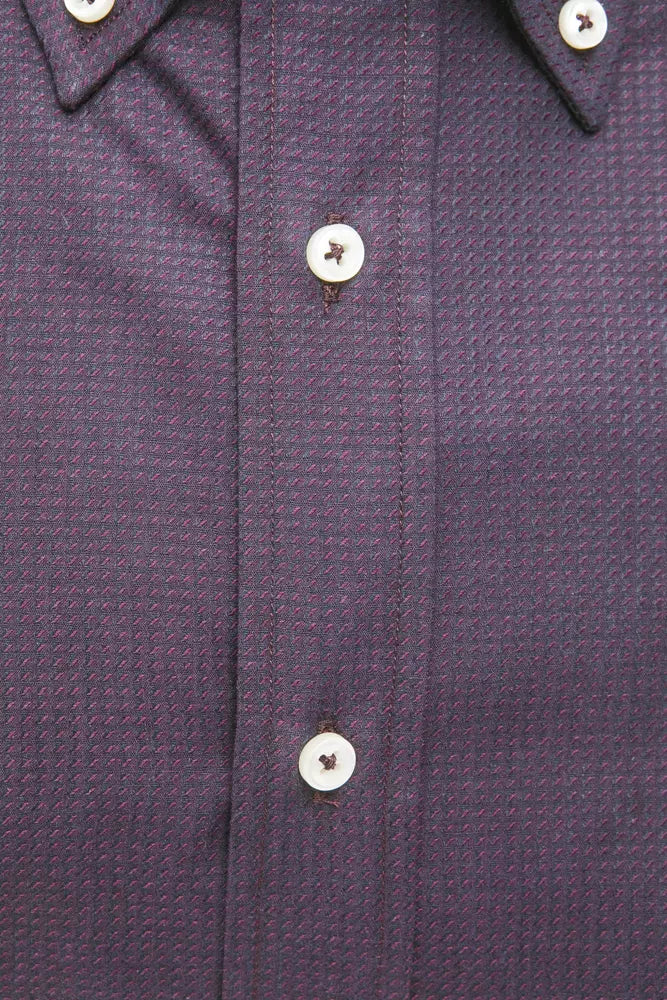 Black Cotton Men Shirt - ventzia