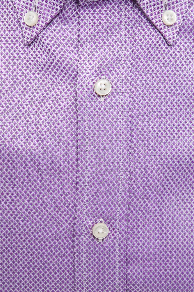 Multicolor Cotton Men Shirt - ventzia