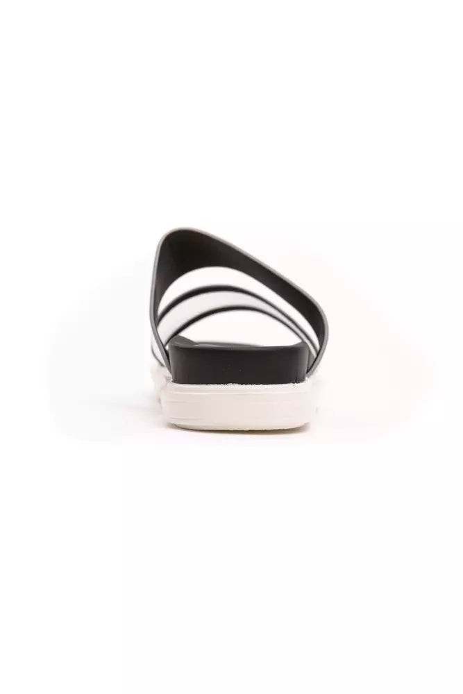 Silver Polyethylene Women Sandal - ventzia