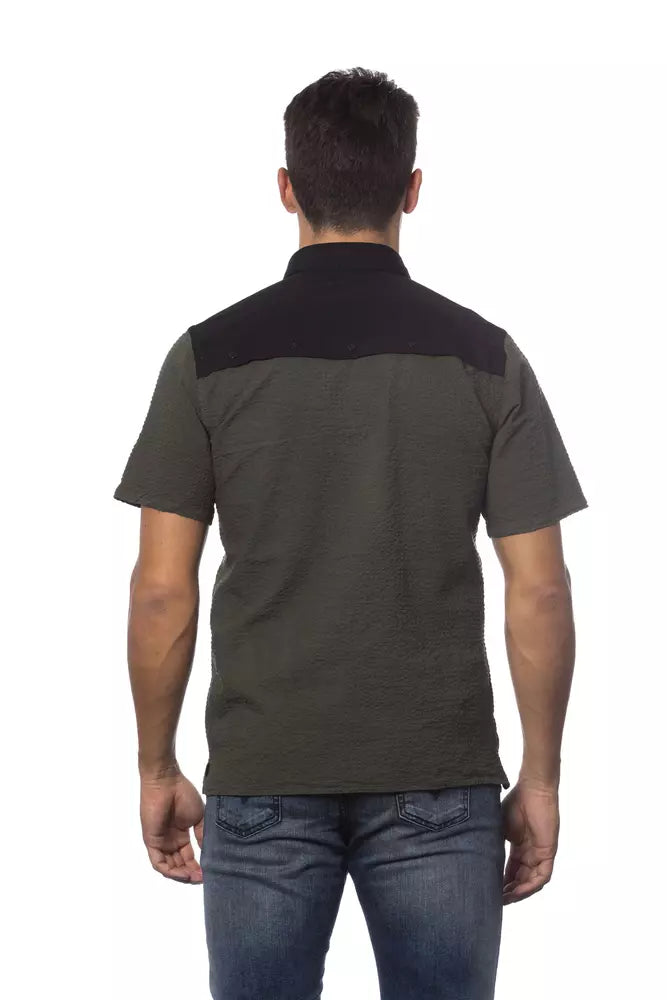 Army Cotton Men Shirt - ventzia