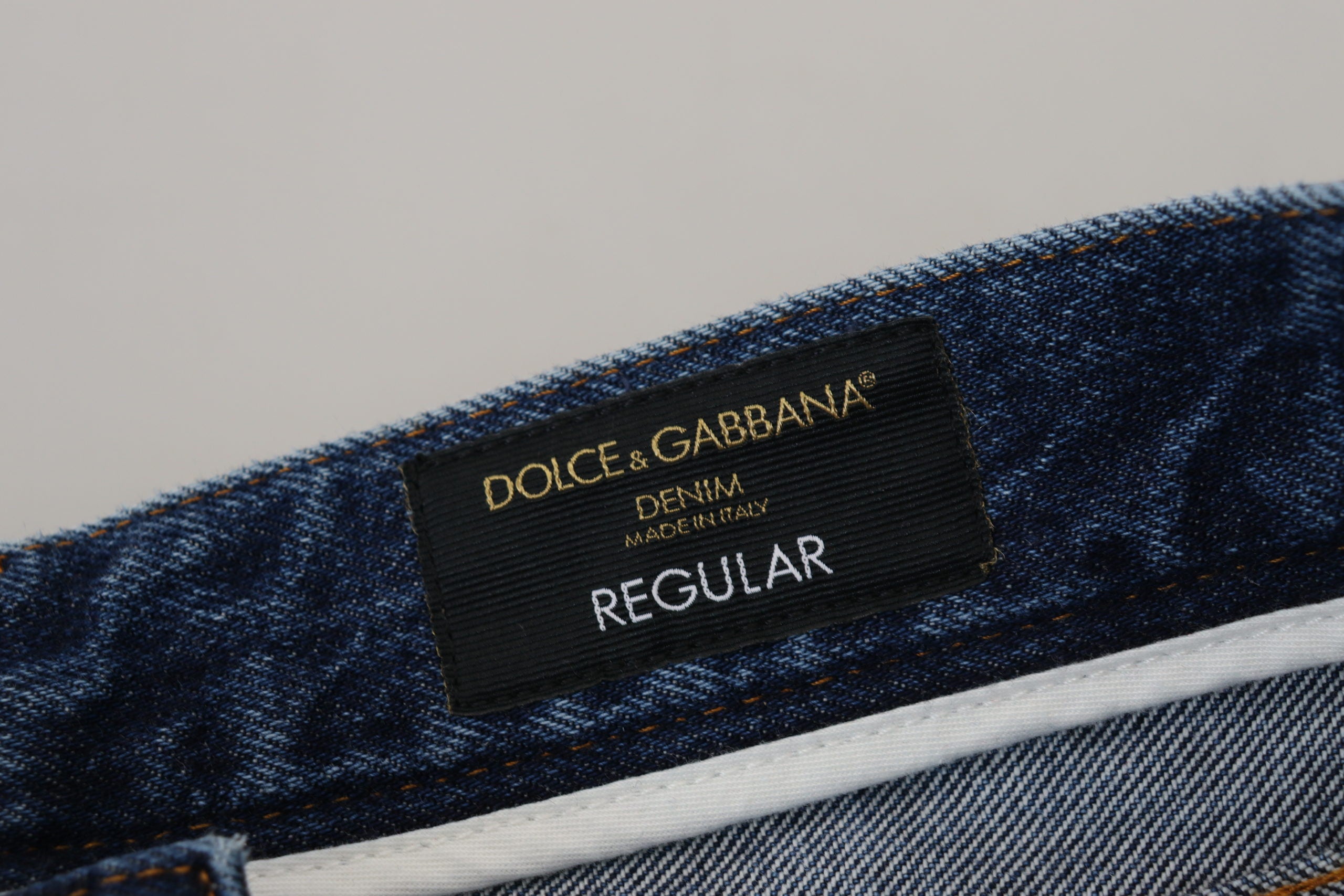 Blue Cotton Tattered Men Denim Jeans - ventzia