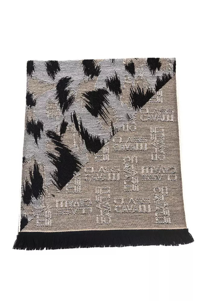 Beige Wool Men Scarf - ventzia