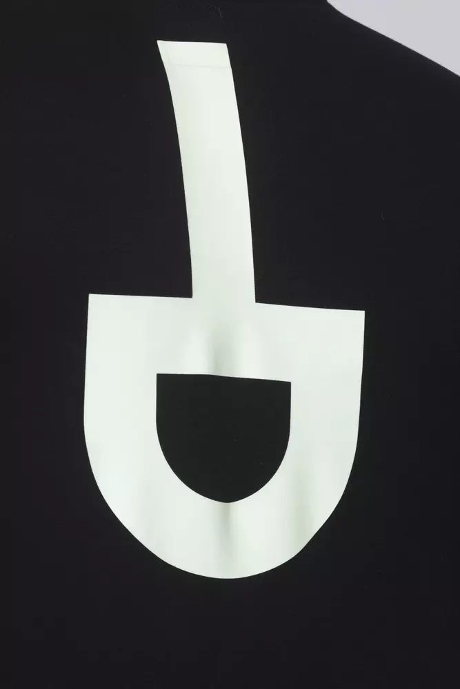Black Cotton Men's T-Shirt - ventzia