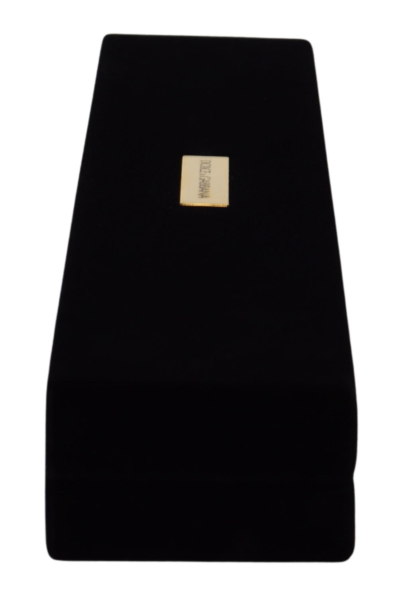 Black Velvet Logo Plaque Storage Bracelet Jewelry Box - ventzia